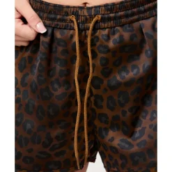 Womens Leopard Print Shorts-adidas Originals Hot