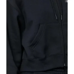Womens Linear Heritage Full Zip Hoodie-New Balance New