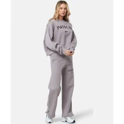 Womens Phoenix Fleece Oversized Crew Neck Sweatshirt-Nike New