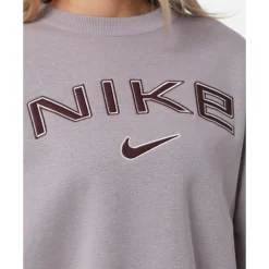 Womens Phoenix Fleece Oversized Crew Neck Sweatshirt-Nike New