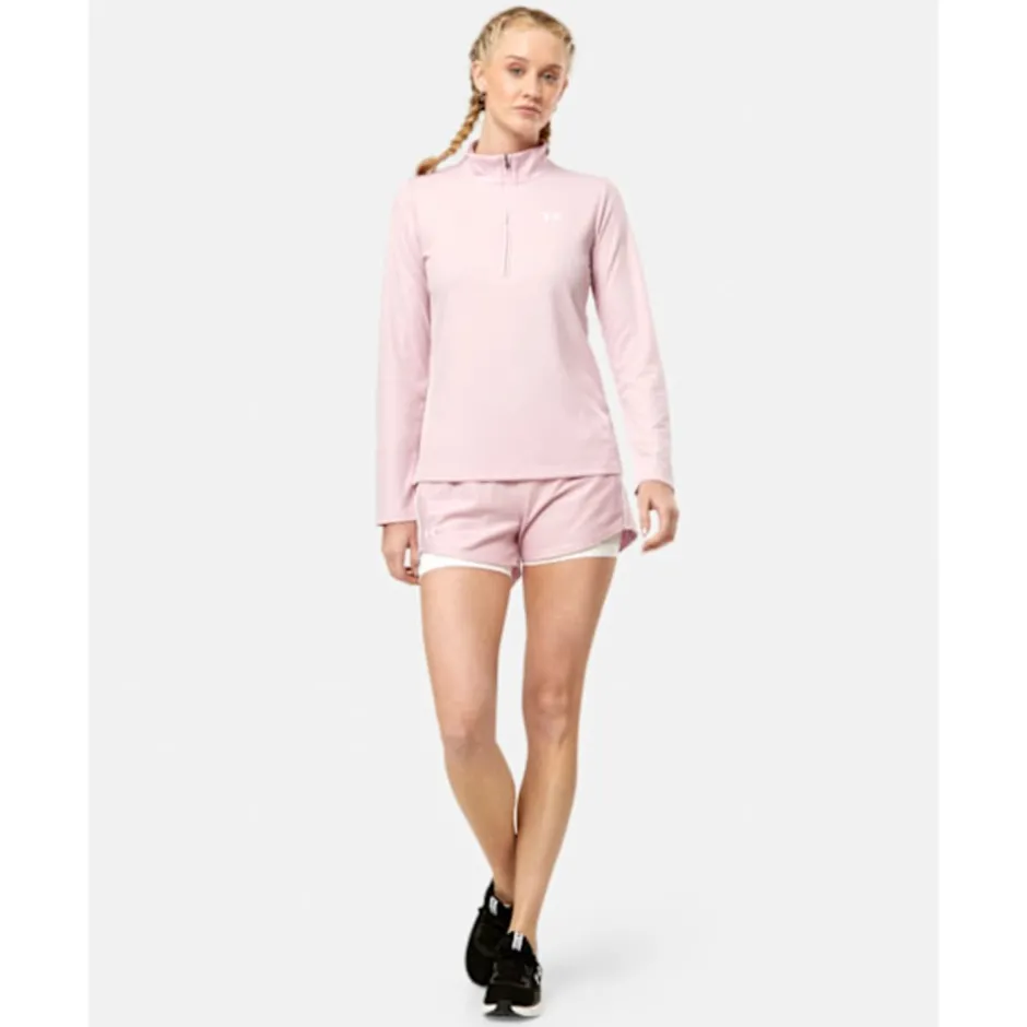 Womens Tech Ribbed Half Zip Top-Under Armour Discount