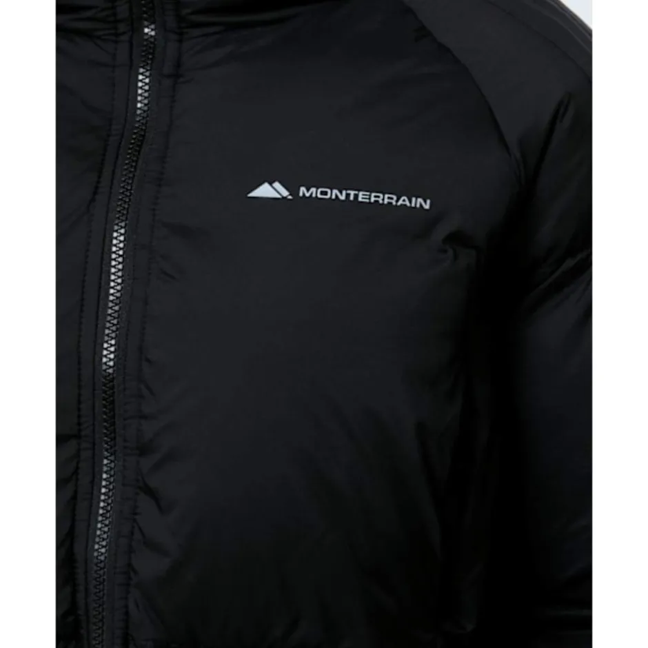 Womens Track Bungee Cropped Puffer Jacket-Monterrain Clearance